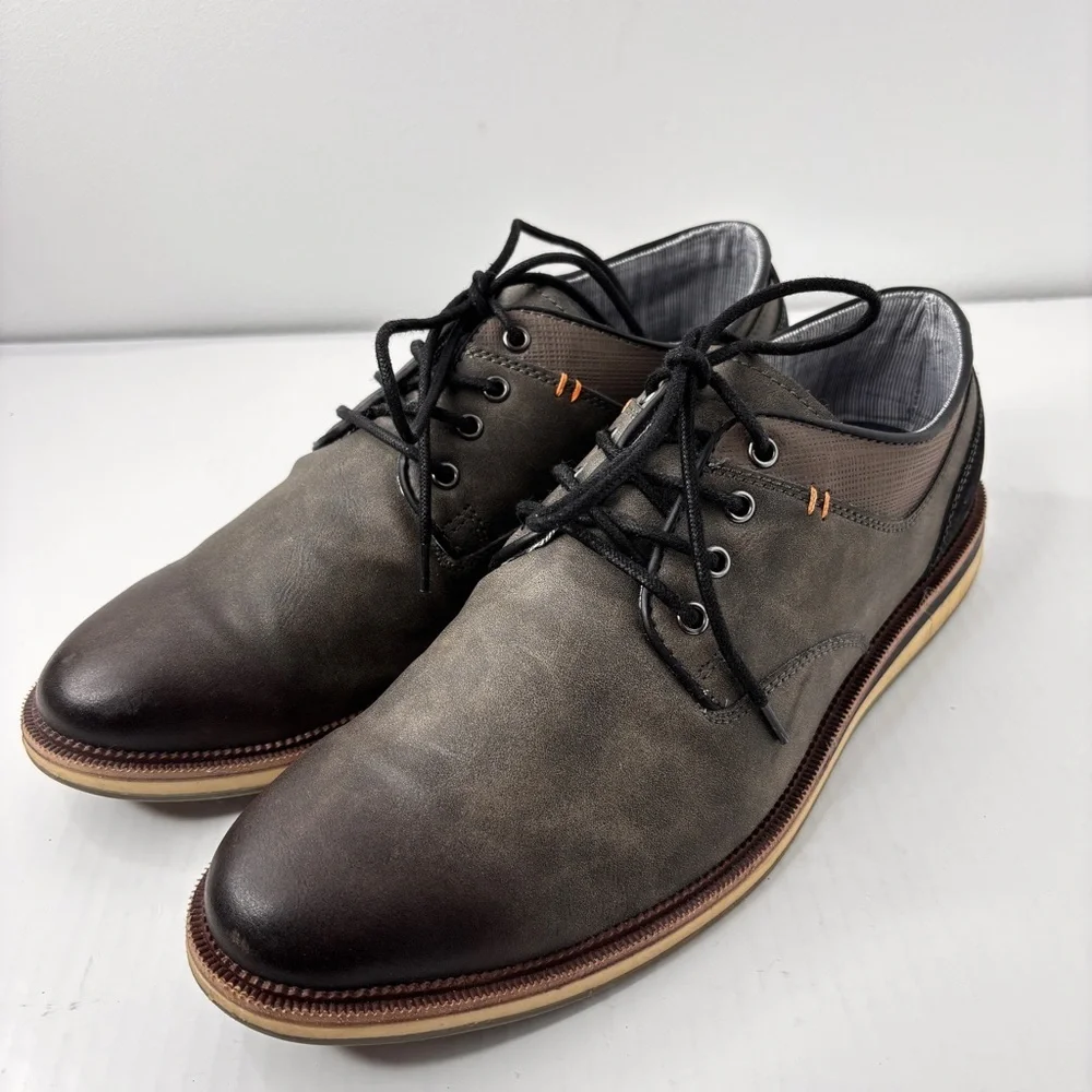 Sonoma Goods For Life Vitalize Ortholite Tie Shoes Size 11 Dark Gray Oxford
